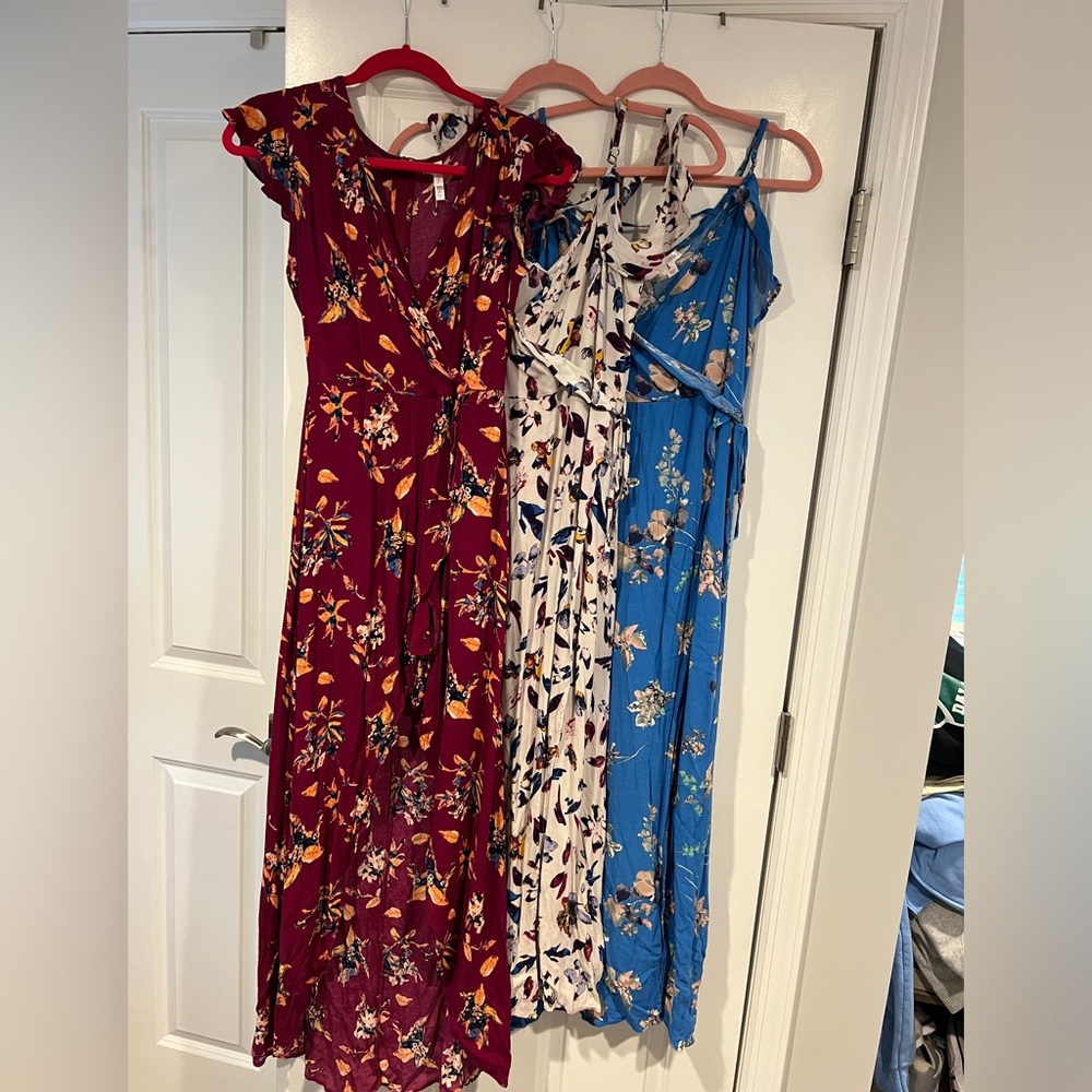 Spring dress bundle (3 dresses)